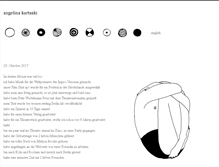Tablet Screenshot of angelina-kartsaki.com